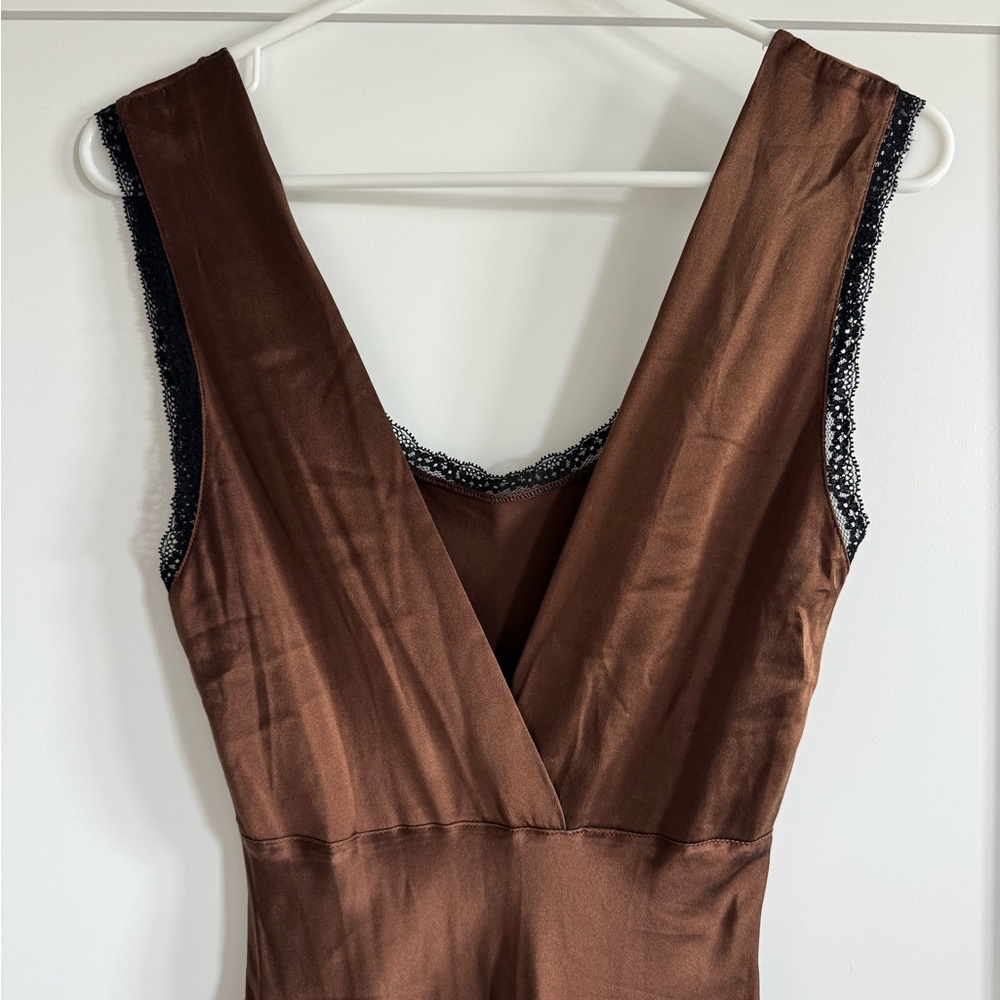 SILK Cherry St. Slip Dress - Picture 4 of 12